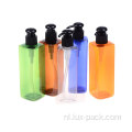 Refilleerbare shampoo body lotion plastic fles met pomp